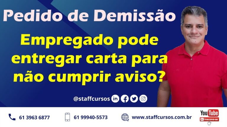 Despedida Inesperada: A Import&acirc;ncia da Carta de Despedimento Sem Aviso Pr&eacute;vio