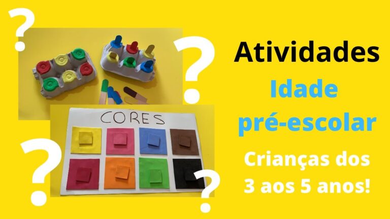 Atividades Pré-Escolar para Crianças de 3 Anos: Guia Conciso