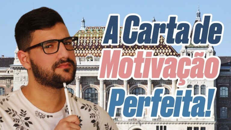 Carta de Motiva&ccedil;&atilde;o para o Programa Erasmus