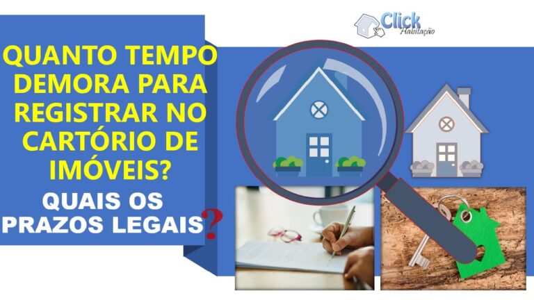 Tempo m&eacute;dio de espera para registro da escritura no banco