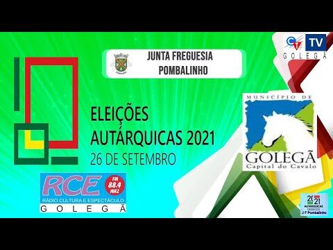 A chegada da candidata em Goleg&atilde;