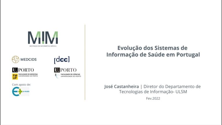 Otimização dos Sistemas de Informação em Saúde em Portugal